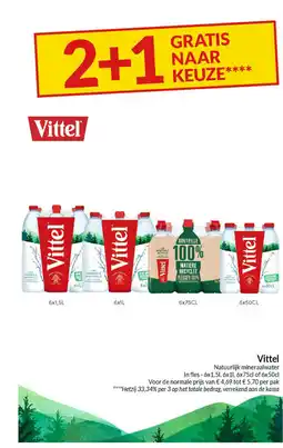 Intermarché Vittel aanbieding