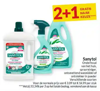 Intermarché Sanytol aanbieding