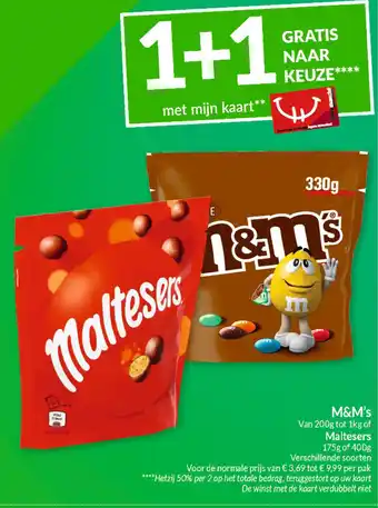 Intermarché M&M's aanbieding