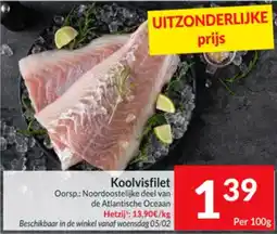 Intermarché Koolvisfilet aanbieding