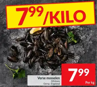 Intermarché Verse mosselen aanbieding