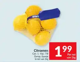 Intermarché Citroenen aanbieding