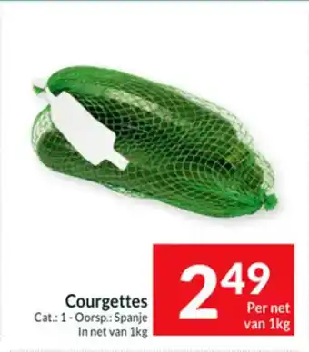 Intermarché Courgettes aanbieding