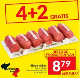 Intermarché Blinde vinken aanbieding