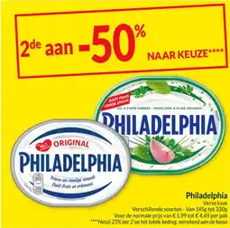 Intermarché Philadelphia aanbieding