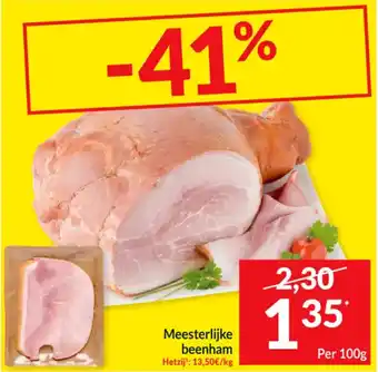 Intermarché Meesterlijke beenham aanbieding