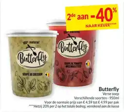 Intermarché Butterfly aanbieding