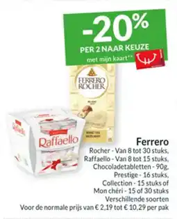 Intermarché Ferrero rocher aanbieding