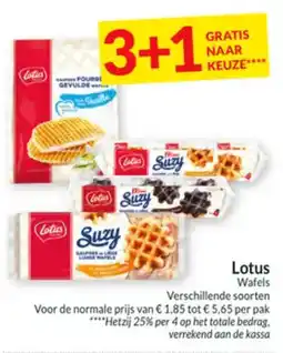 Intermarché Lotus Wafels aanbieding