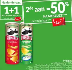 Intermarché Pringles aanbieding