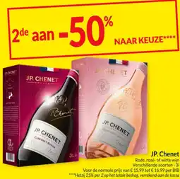 Intermarché Jp chenet rode, rosé- of witte wijn aanbieding