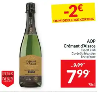 Intermarché AOP Crémant d'Alsace aanbieding