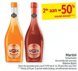 Intermarché Martini Schuimwijn aanbieding