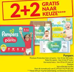 Intermarché Pampers aanbieding