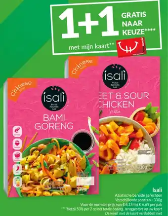 Intermarché Isali Aziatische bereide gerechten aanbieding