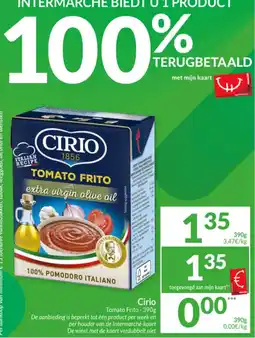 Intermarché Cirio tomato frito aanbieding