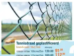 Cevo Tennisdraad geplastificeerd aanbieding