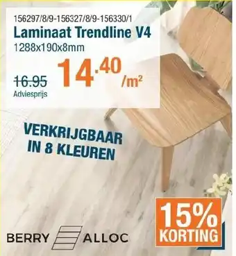 Cevo BERRY ALLOC Laminaat Trendline V4 aanbieding