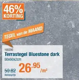 Cevo Terrastegel Bluestone dark aanbieding