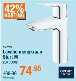 Cevo Grohe Lavabo mengkraan Start M aanbieding