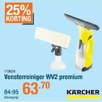 Cevo Karcher Vensterreiniger WV2 premium aanbieding