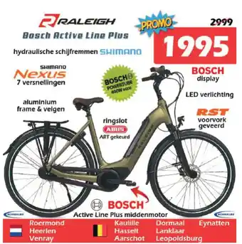 iTEK Bosch Active Line Plus aanbieding