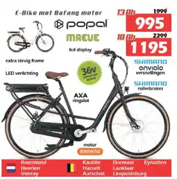 iTEK E-Bike met Bafang motor 13 Ah aanbieding