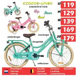 iTEK Kiddie-Uniek Kinderfietsen aanbieding