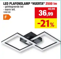 Hubo Led Plafondlamp Huerta aanbieding