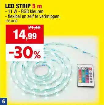 Hubo Led Strip aanbieding