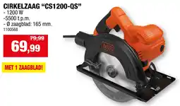 Hubo Cirkelzaag CS1200-QS aanbieding