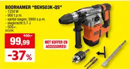 Hubo Boorhamer BEHS03K-QS aanbieding