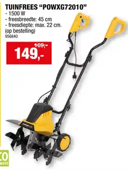 Hubo Tuinfrees POWXG72010 aanbieding