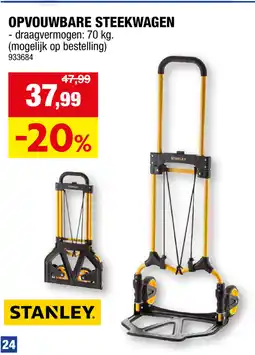 Hubo Opvouwbare steekwagen aanbieding