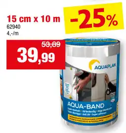 Hubo Aquaplan Afdichtingsband aanbieding