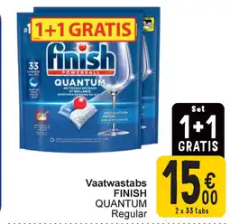 Cora Finish Vaatwastabs Quantum Regular aanbieding