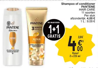 Cora Pantene Hair Care aanbieding