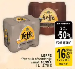 Cora Leffe aanbieding