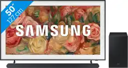 Coolblue Samsung The Frame 50LS03D (2024) + Samsung HW-S700D Zwart aanbieding