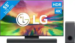 Coolblue LG 55QNED816RE (2023) + Barre de Son aanbieding