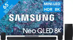 Coolblue Samsung Neo QLED 8K 65QN900D (2024) + Barre de Son aanbieding