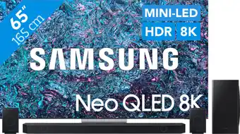 Coolblue Samsung Neo QLED 8K 65QN900D (2024) + Barre de Son aanbieding