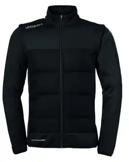 Decathlon Jas ESSENTIAL MULTI WITH REM. SLEEVES UHLSPORT aanbieding