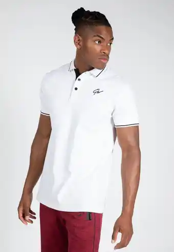 Decathlon Delano Polo - White/Black aanbieding