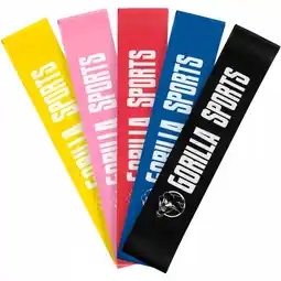 Decathlon Fitnessbanden Set van 5 - Weerstandsbanden - resistance band aanbieding