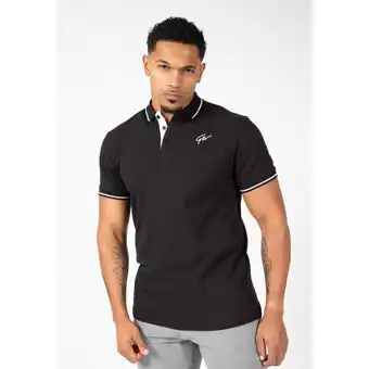 Decathlon Delano Polo - Black/White aanbieding