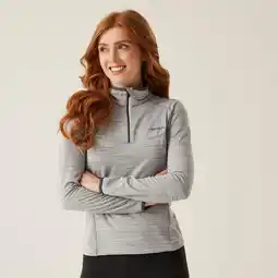 Decathlon Fleece met 1/2 rits voor dames Regatta Yonder II aanbieding