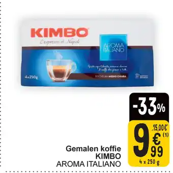 Cora Kimbo Gemalen Koffie aanbieding