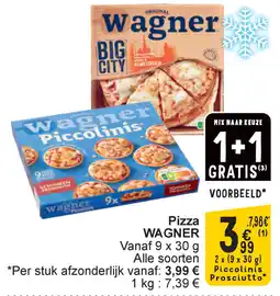 Cora Wagner Pizza aanbieding