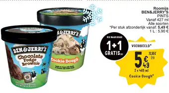 Cora Ben & Jerry's Roomijs aanbieding